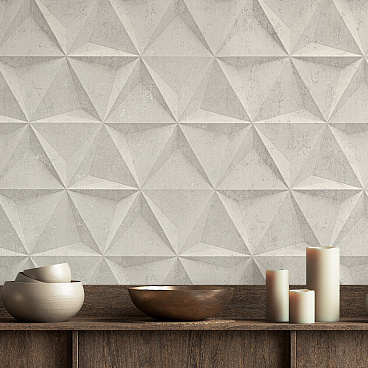 Обои компакт-винил на флизелиновой основе Renowa Monolit 38103-01 (1,06х10,05 м)