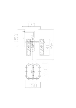 Настенный светильник (бра) Freya FR5166WL-01BS