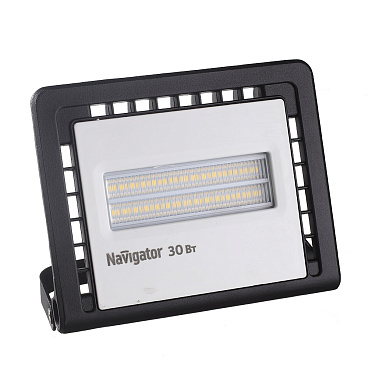 Прожектор светодиодный Navigator ДО-30 4000К 30 Вт IP65 черный