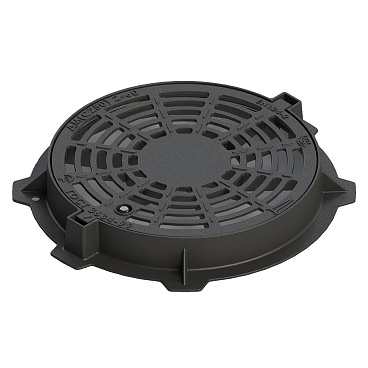 Люк чугунный ВЧ тяжелый дождеприемный 620х96 мм