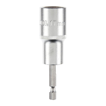 Адаптер для болтов и саморезов Kraftool Nut Driver (26396-17) 17 мм L80 мм магнитный шестигранная головка