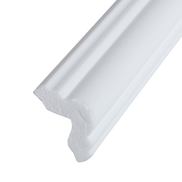 Молдинг из экополимера ударопрочный 40х20х2000 мм Плинтэкс ART M2 40/20 белый