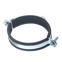 Хомут сантехнический 3" 87-94 мм оцинкованная сталь (10 шт.)