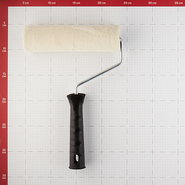 Валик велюр 180 мм d45 мм ворс 5 мм для алкидной основы с ручкой Hesler Frankfurt