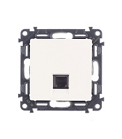 Розетка телефонная Legrand Valena Life встраиваемая белая RJ11 (753438)