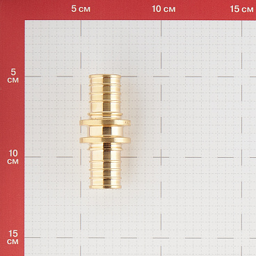 Соединитель прямой Stout 25 мм латунный (SFA-0003-000025)