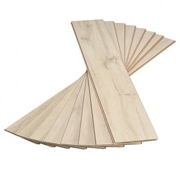 Ламинат 32 класс Egger Home дуб паркетный 1,99 кв.м 8 мм с фаской