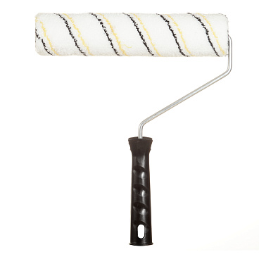 Валик микрофибра 250 мм d42 мм ворс 9 мм для водной основы с ручкой Hesler Gamburg