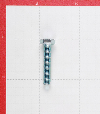 Болт оцинкованный M10x50 мм DIN 933 (2 шт.)