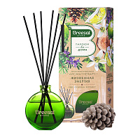 Аромадиффузор с палочками Breesal Aromatherapy Жизненная энергия 70 мл