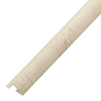 Уголок ПВХ для кафельной плитки наружный 10 мм 2,5 м мрамор алебастровый