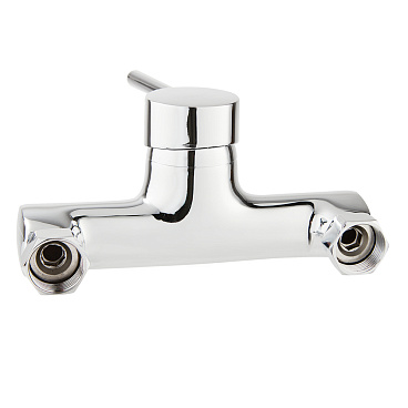 Смеситель для ванны Lavelly Smart хром однорычажный с коротким изливом без лейки (624588)