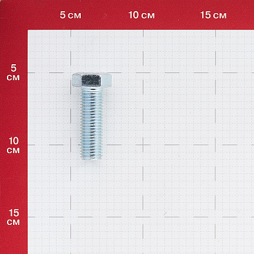 Болт оцинкованный M16x50 мм DIN 933 (15 шт.)