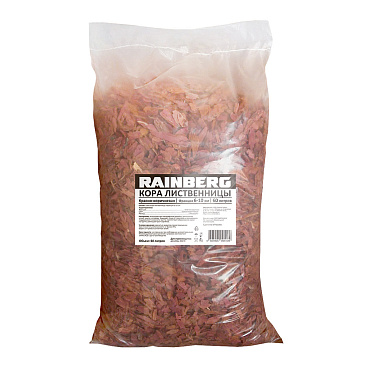 Кора Rainberg лиственницы фракция 60-100 мм 60 л