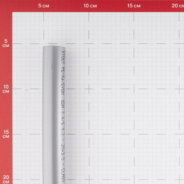 Труба PE-Xa Stout 25 х 3,5 мм из сшитого полиэтилена PN10 серая (50 м) (SPX-0001-002535)