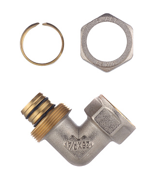 Угол СТМ 26 обж(ц) х 3/4 ВР(г)