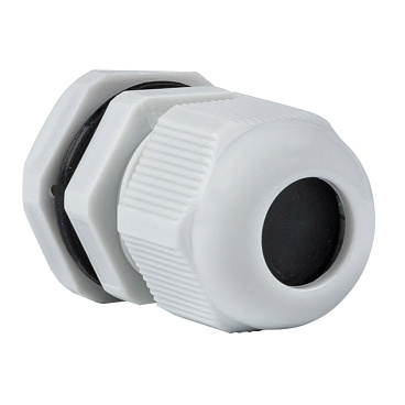 Сальник EKF PROxima PG 13,5 для кабеля диаметром 6-12 мм IP54 пластиковый серый (20 шт.) (plc-pg-13.5-r)