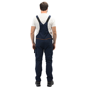 Полукомбинезон рабочий Delta Plus Mach 2 Corporate 52-54 рост 180-188 см темно-синий