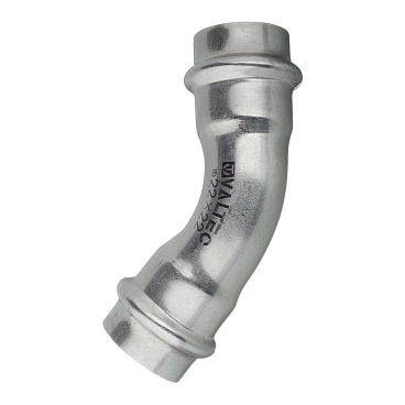 Угол VALTEC (VTi.959.I.002222) 45° 22 мм ВВ нержавеющая сталь