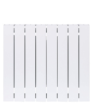 Радиатор биметаллический Rifar Supremo 500 мм 8 секций 3/4 боковое подключение белый