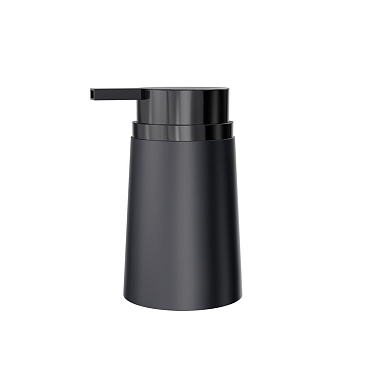 Дозатор для мыла Fora Toulon настольный пластик черный (FOR-TOU021)