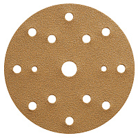 Диск шлифовальный Sunmight Gold d150 мм P80 на липучку бумажная основа (5 шт.)