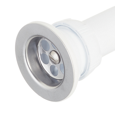 Сифон для раковины Wirquin Pro 1 1/4х32 мм с выпуском d63 мм с соединением 32/40 мм (30717987)