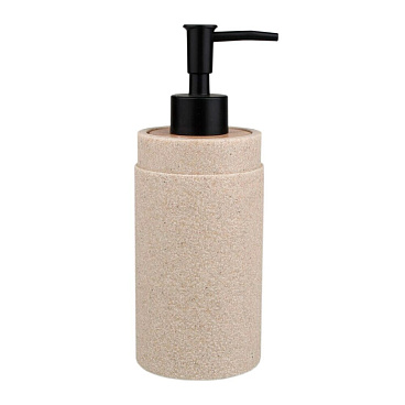 Дозатор для мыла Zenfort Дюна настольный полирезин бежевый (106554)