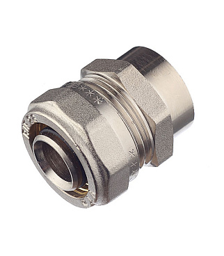 Соединитель прямой VALTEC (VTm.302.N.002605) 26 обж(ц) х 3/4 ВР(г)