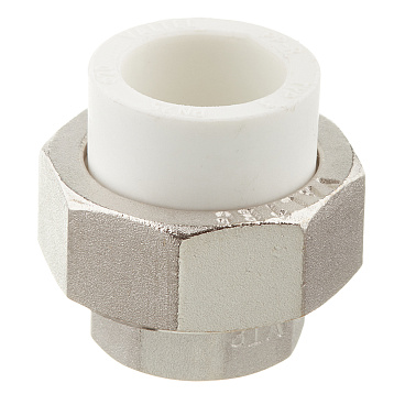 Муфта полипропиленовая Valtec разъемная (американка) 20 мм х 1/2 ВР(г) (VTp.762.0.02004)