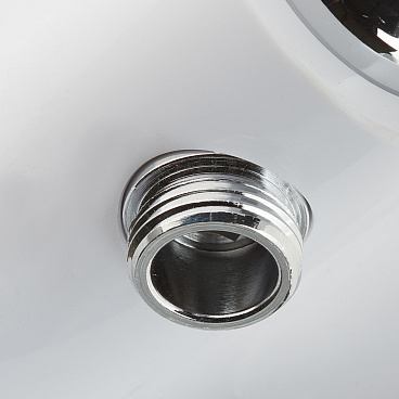 Смеситель с гигиеническим душем встраиваемый Lemark Solo со скрытой частью в комплекте белый (LM7168CW)