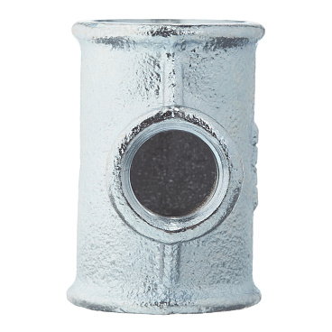 Тройник переходный Gebo Platinum (130-25V) 1 ВР(г) х 1/2 ВР(г) х 1 ВР(г) чугунный оцинкованный