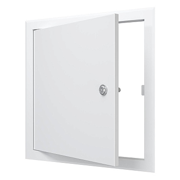 Люк ревизионный Era стальной 400х400 мм врезной с замком