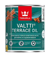 Масло Tikkurila/Tikkivala Valtti Terrace Oil для террас основа EC 0,9 л