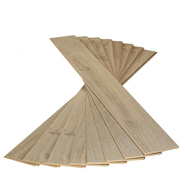 Ламинат 32 класс Quick-Step Eligna дуб светлый натуральный промасленный 1,722 кв.м 8 мм влагостойкий