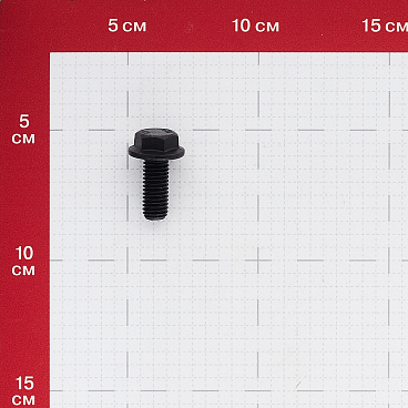 Болт оцинкованный M10x25 мм DIN 6921 10,9 с фланцем (30 шт.)