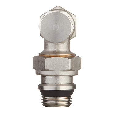 Клапан запорный угловой Valtec 1/2 НР(ш) х 1/2 ВР(г) для радиатора (VT.019.NR.04)