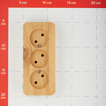 Розетка Systeme Electric Blanca накладная ясень (BLNRA000315)