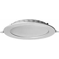 Светильник встраиваемый светодиодный белый 18 Вт 6500К IP44 Онлайт Downlight (90489)