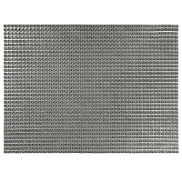 Коврик придверный щетинистый Альфа-Стиль 45х60 см грязезащитный серый металлик