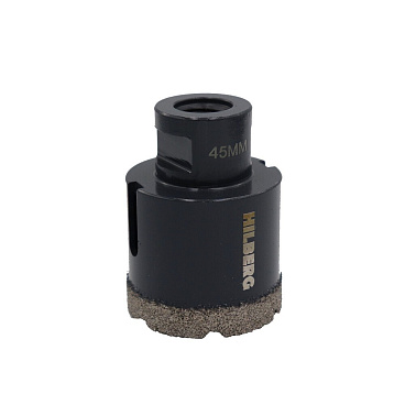 Коронка алмазная Hilberg Super Hard (HH645) по керамограниту 45 мм