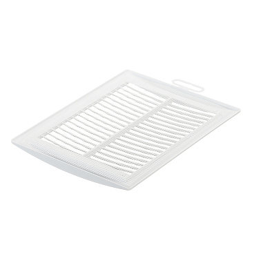 Решетка вентиляционная пластиковая приточно-вытяжная Era РЦ 150х200 мм с сеткой белая