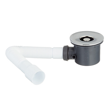 Сифон для душевого поддона Wirquin Tourbillon слив d90 с соединением 40/50 мм (30987107)