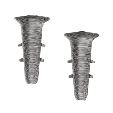 Угол внутренний Идеал Деконика 70 мм алюминий темный Г-профиль (2 шт.)