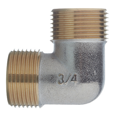 Угол 3/4 НР(ш) х 3/4 НР(ш) латунный