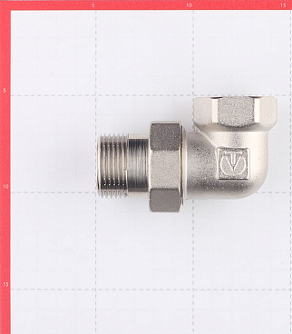 Американка угловая Valtec 1 ВР(г) х 1 НР(ш) латунная (VTr.098.N.0006)