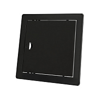 Люк ревизионный Центр Тагис ЛР пластиковый 200х200 мм врезной черный