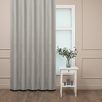 Штора блэкаут бежево-коричневая 160х300 см Amore Mio (99110)