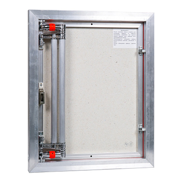 Люк ревизионный под плитку Практика EuroFormat-R алюминиевый 500х700 мм скрытый нажимной