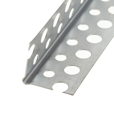 Профиль углозащитный оцинкованный КМ Стандарт 25х25 мм 3 м 0,45 мм